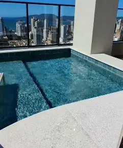Piscina atendida pela GF Piscinas