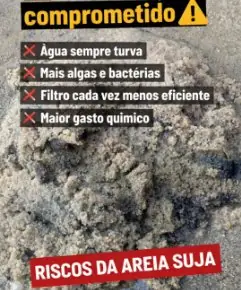 Piscina atendida pela GF Piscinas